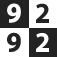 9292